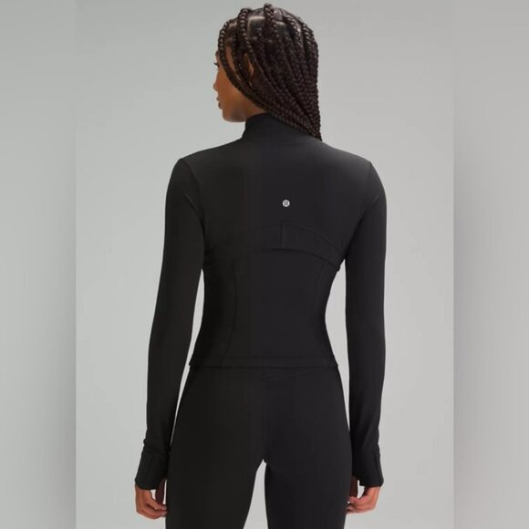 🆕Lululemon🍋 Define Cropped Jacket Nulu Black Sz 4 - Picture 3 of 12